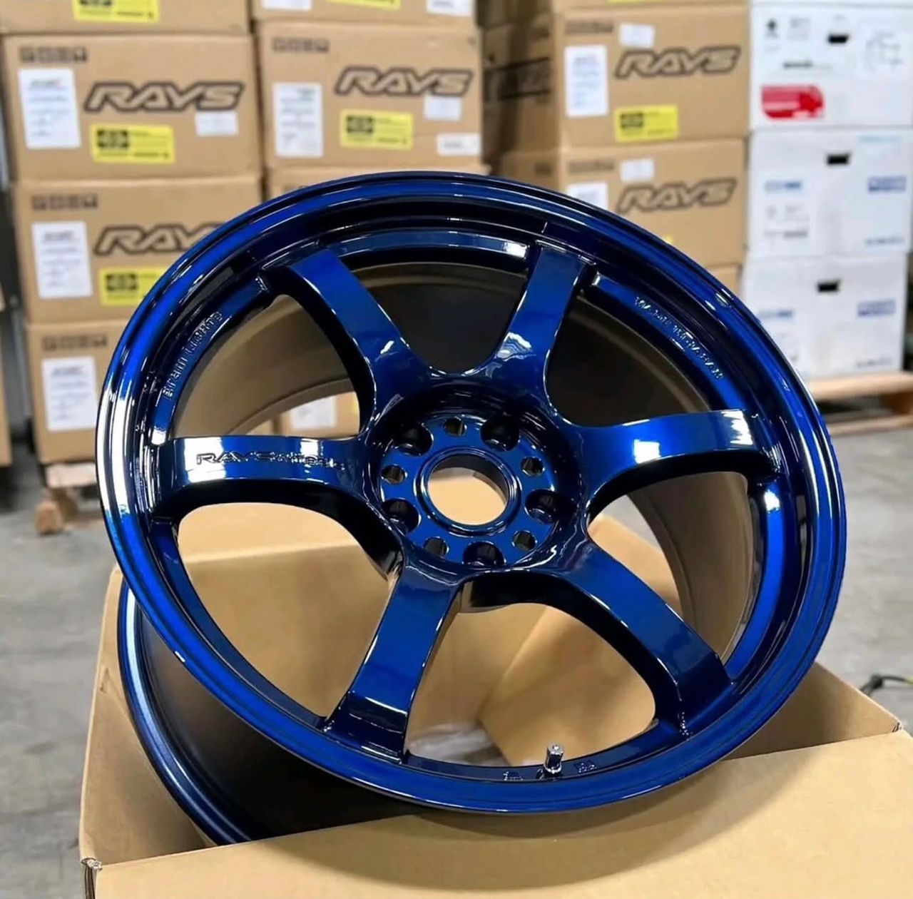 GRAM LIGHTS 57DR 17x9 +38 5x100 ETERNAL BLUE PEARL